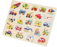 Puzzle Maxi Vehicule 24 piese detasabile plansa 