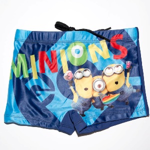 slip de baie tip boxeri minions