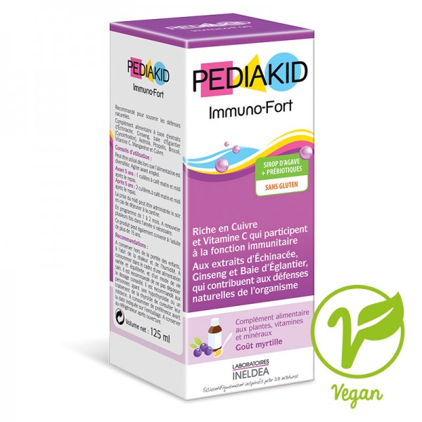 PEDIAKID Sirop pentru imunitate la copii (IMMUNO FORT) - 125 ml