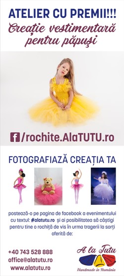 atelier cu premii a la tutu