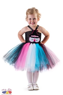 Rochita tutu Halloween Booha