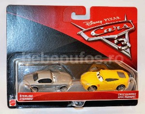 Set Cruz Ramirez/Sterling Cars 3 Disney Mattel