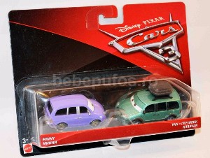 Set Minny/Van Cars 3 Disney Mattel