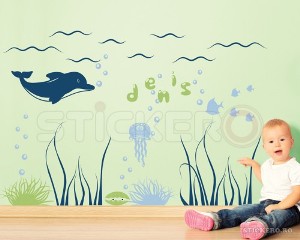 Lumea marina cu numele copilului
