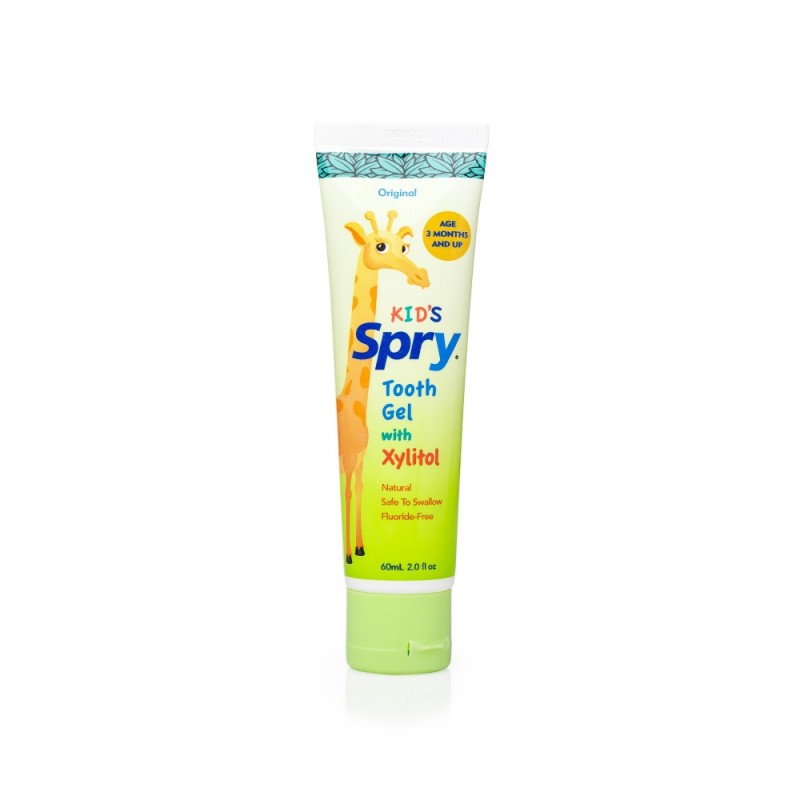 Gel SPRY gingii/dinti copii, aroma originala, 60 ml.