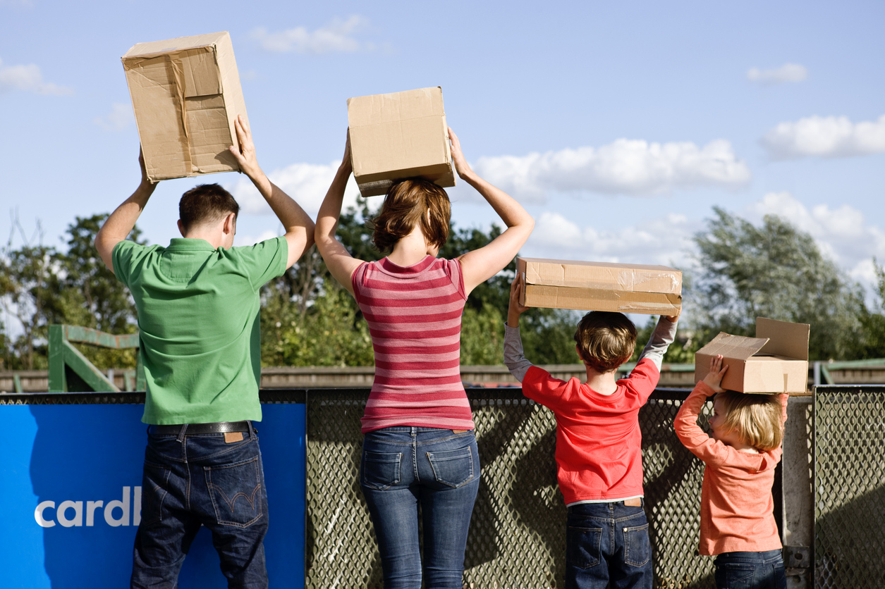 reciclare in familie 