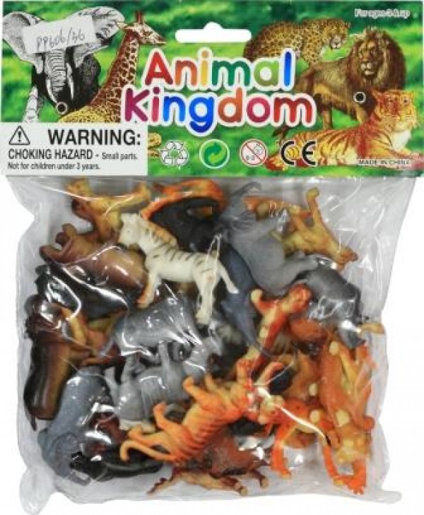 SET 36 ANIMALE SALBATICE 5CM - MAXITOYS