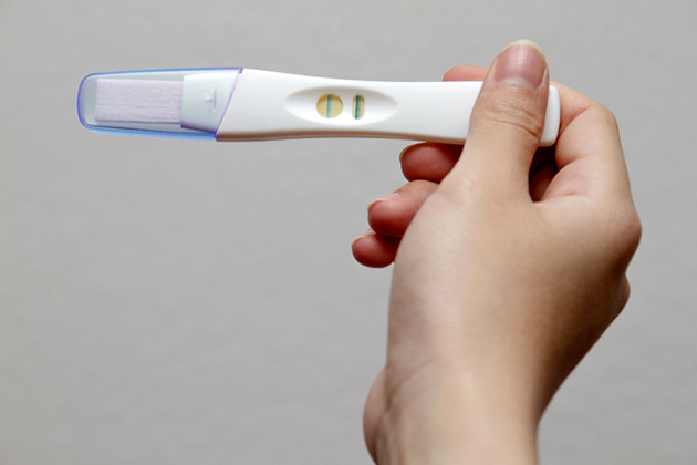 test de sarcina pozitiv