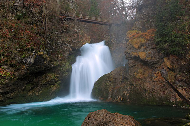 Cascada Sum, Cheile Vintgar 