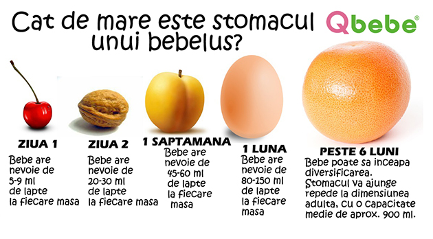 Stomacelul bebelusului