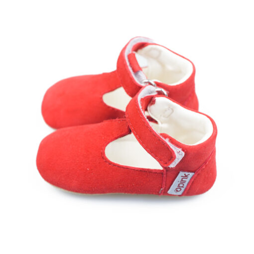 Sandale-roșii-de-interior-pentru-copii