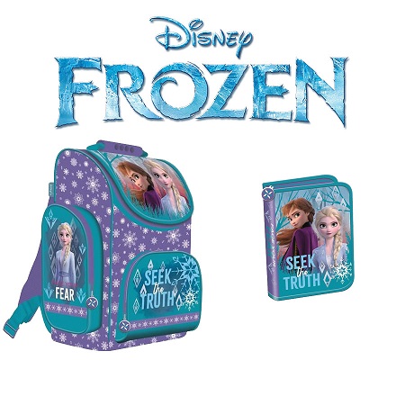 Set scoala format din ghiozdan si penar cu Frozen