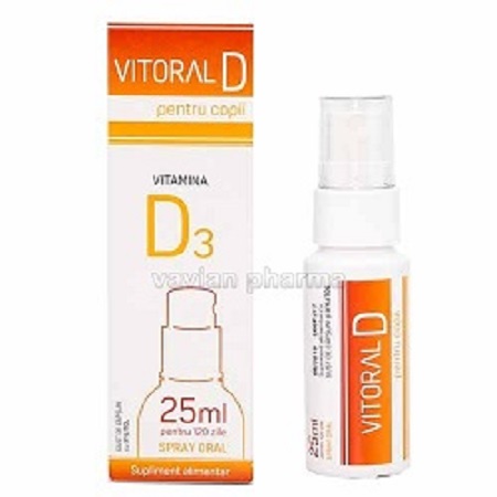 Vitoral D Spray Oral pentru Copii