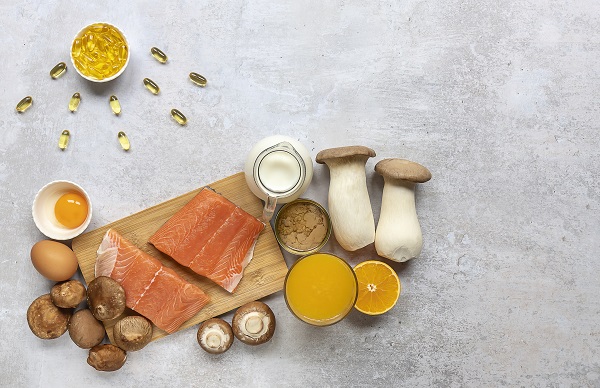 diverse alimente care sunt sursa de vitamina D