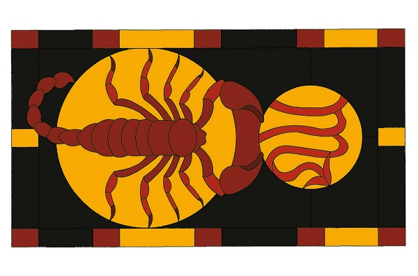 astrologie, ilustratie ce reprezinta zodia Scorpion