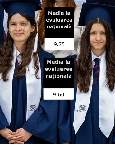 rezultatele obtinute la Evaluarea Nationala de gemenele lui Mihai Morar, Mara si Cezara