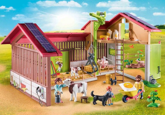 set de joaca PLAYMOBIL Ferma mare extensibila