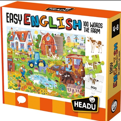 puzzle limba engleza cu ferma