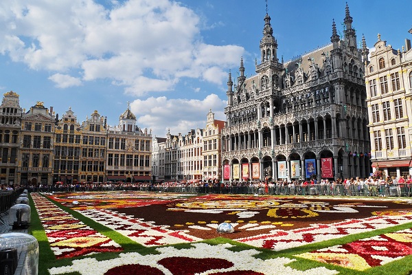 vedere din Grande Place, Bruxelles, Belgia