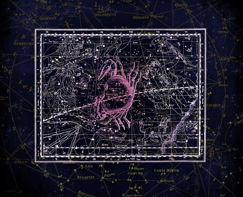 harta constelatii Rac
