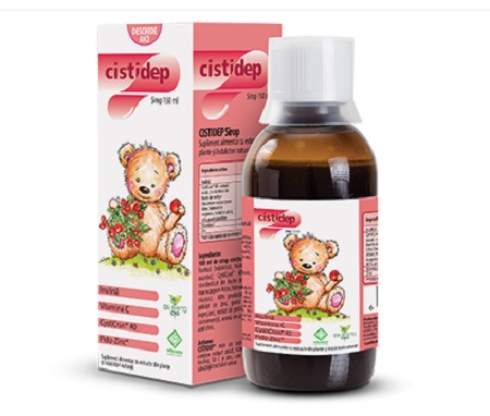 supliment alimentar infectii urinare CISTIDEP de la Dr. Phyto