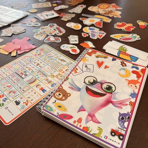 accesorii carte interactivă Montessori Gigant XXL INSPIO