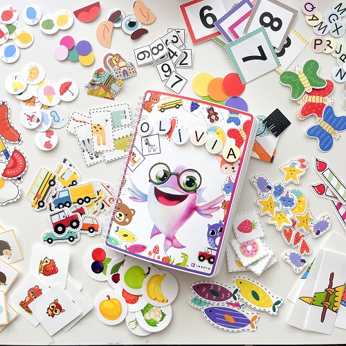 carte Montessori Gigant XXL, accesorii 