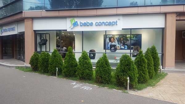 fostul showroom Bebe Concept