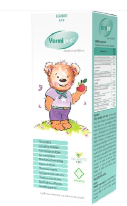 produs VERMIPED soluție orală Dr. Phyto