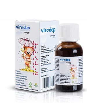 supliment alimentar VIRODEP picaturi orale de la Dr.Phyto