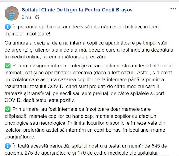 spital clinic brasov