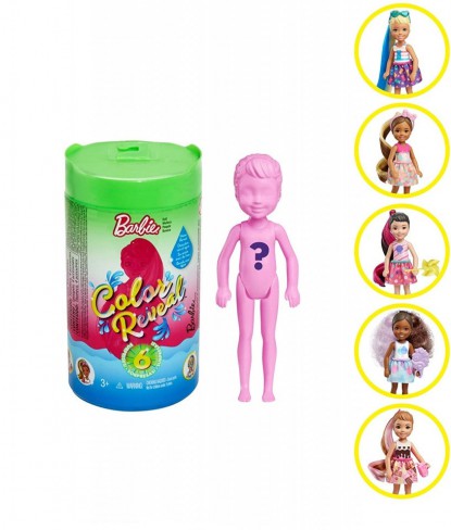 Papusa surpriza Chelsea Colour Reveal Barbie