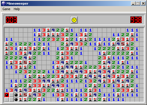 Minesweeper joc pe calculator