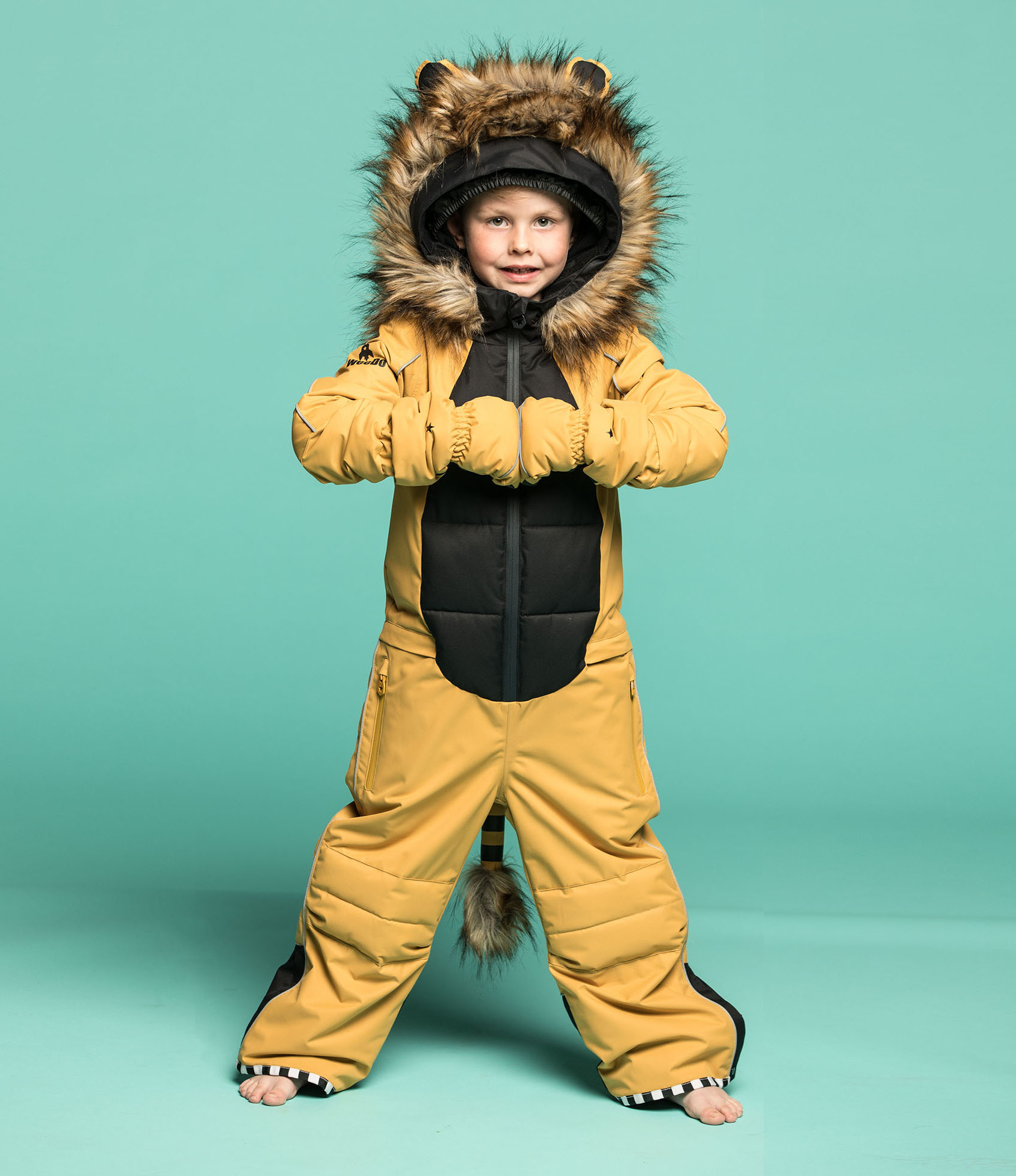 costum de schi lion by weedo funwear