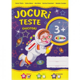 Jocuri. Teste. Ghicitori 3 Ani+ - Inesa Tautu