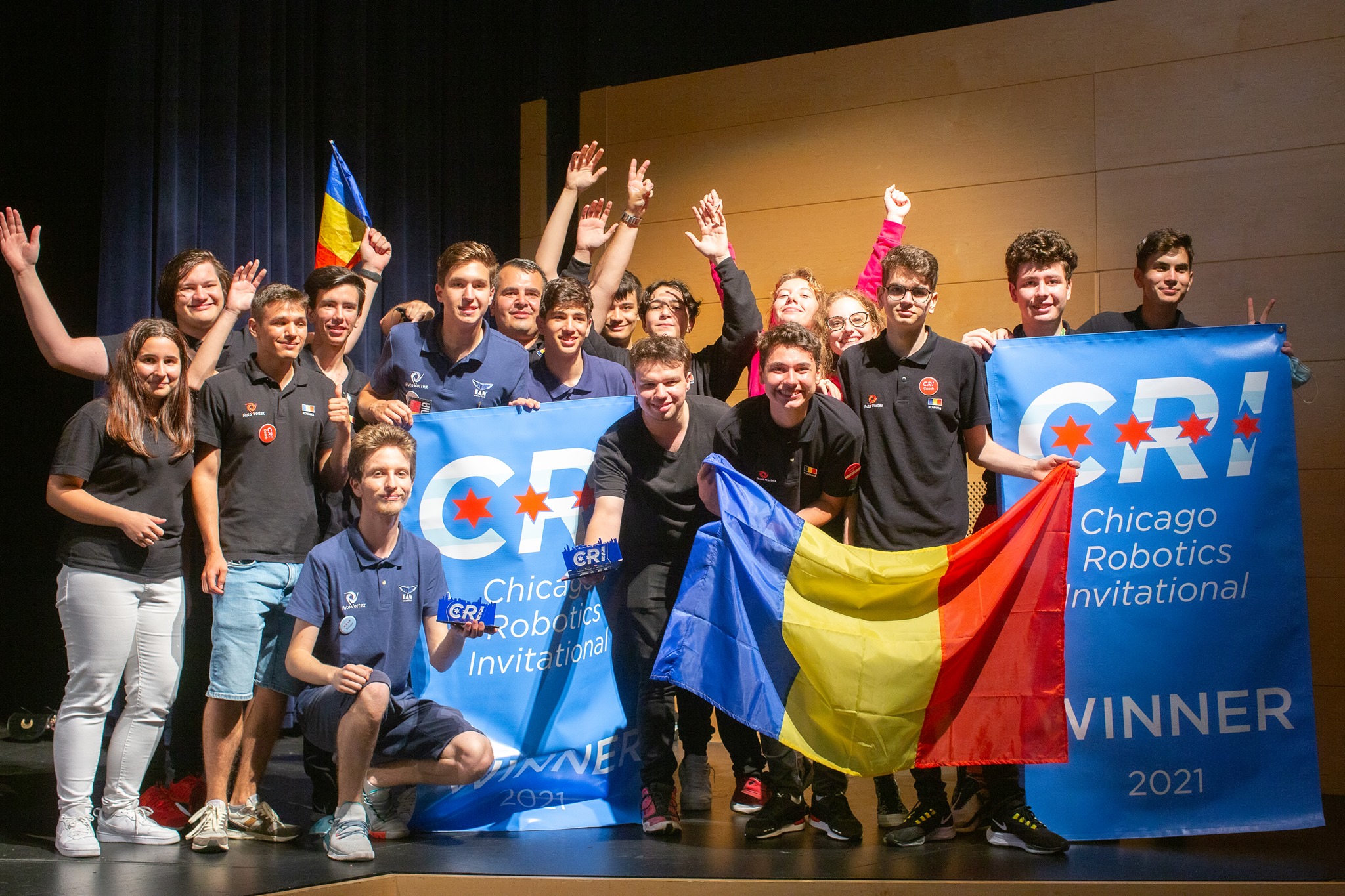 O echipă de elevi români au obținut locul 1 la Campionatul Mondial de Robotică din SUA