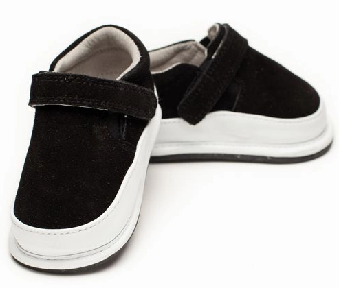  Pantofi casual, piele intoarsa_SYDNEY_baieti_Negru 