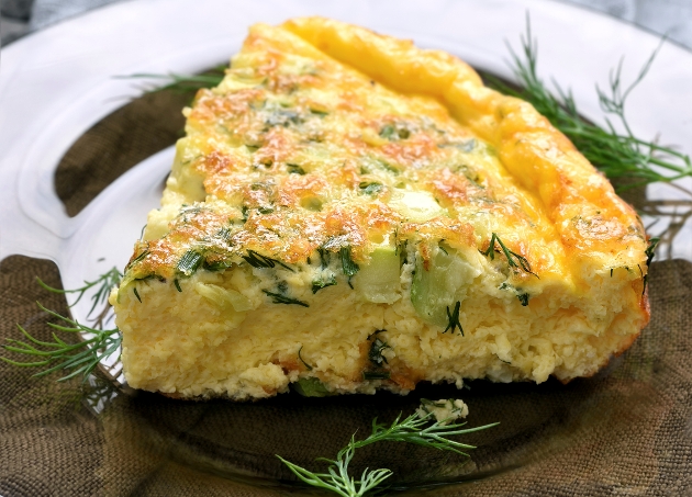 asparagus omlette