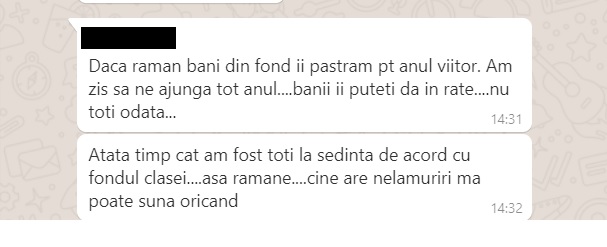 fondul clasei