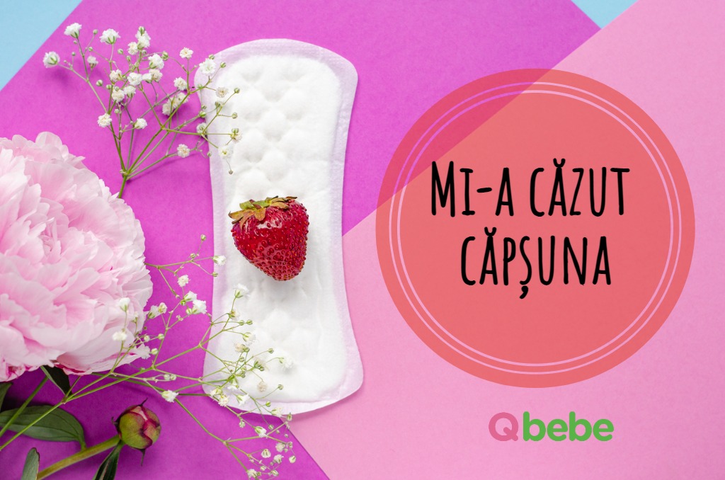 capsuna asezata pe un absorbant