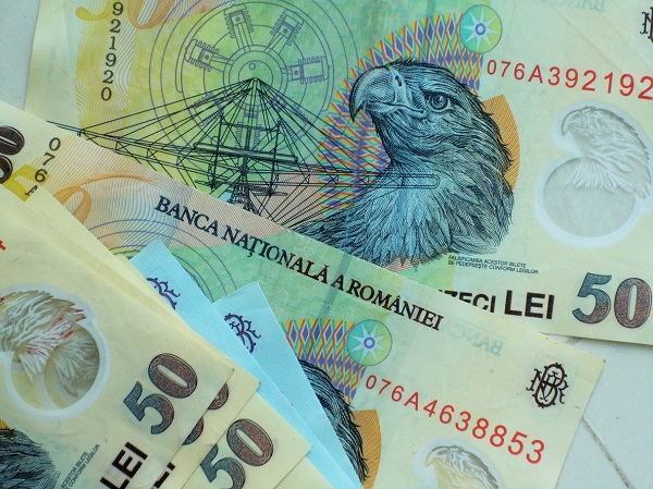bani romanesti de 50 lei