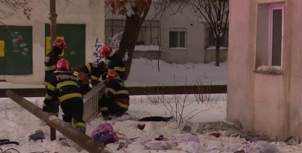 politie la locul accidentului