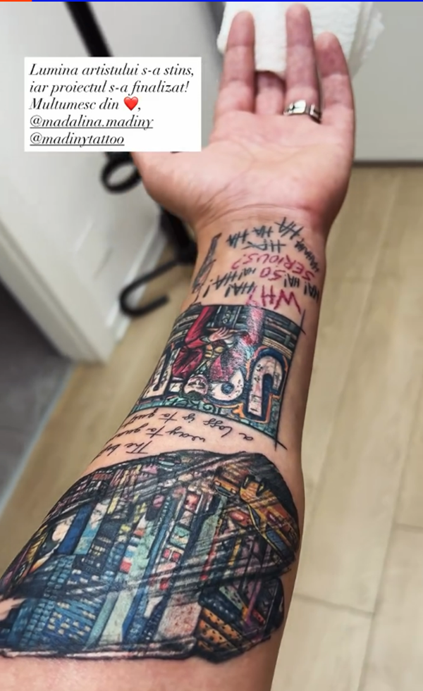mana lui george burcea tatuata