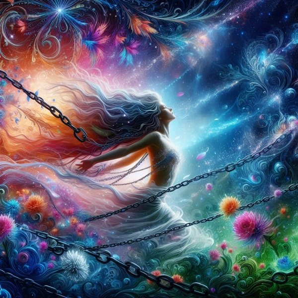 femeie se elibereaza de languri grele