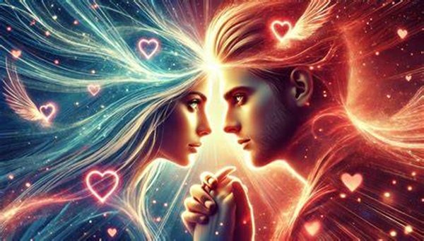 imagine cu doua suflete pereche femeie si barbat
