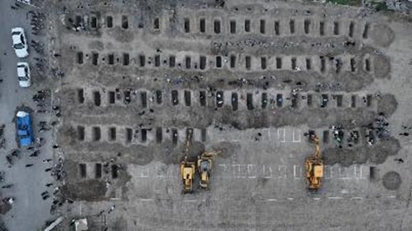 morminte pregatite pentru 160 de copii