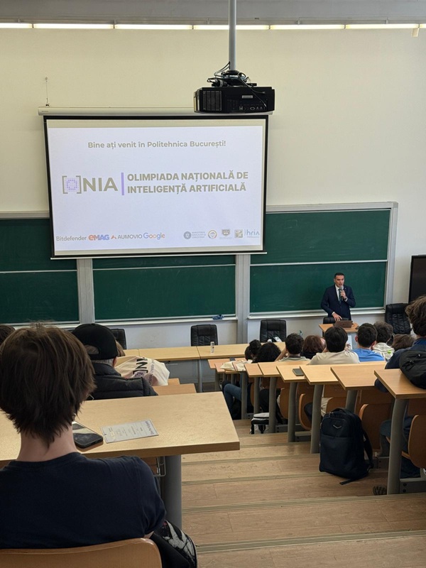 olimpiada nationala de inteligenta artificiala copii in banci