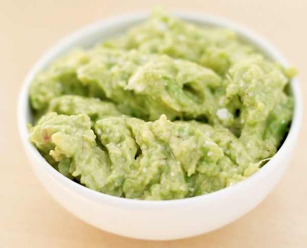 piure de avocado