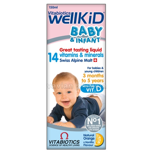 enterocolita-la-bebeluși-wellkid complex de vitamine