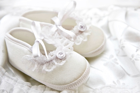 Poza pantofiori bebelusi botez